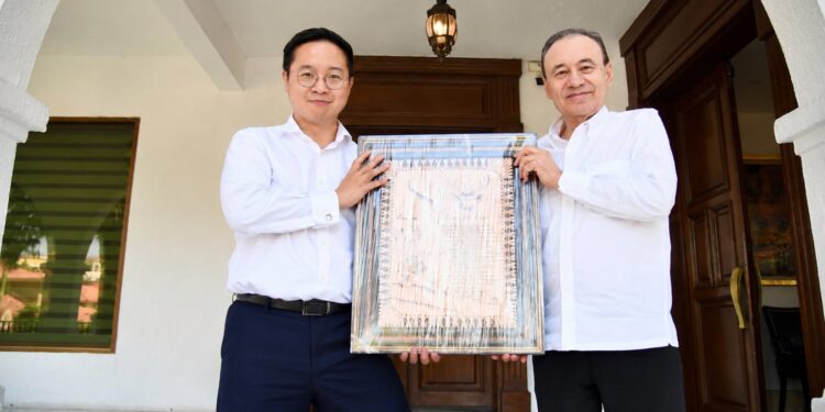 El Gobernador Durazo atrae proyectos de inversión extranjera; visitan Sonora empresarios de Singapur