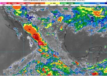 SGIRPCGRO emite aviso preventivo por temporal de lluvias durante los próximos 4 días