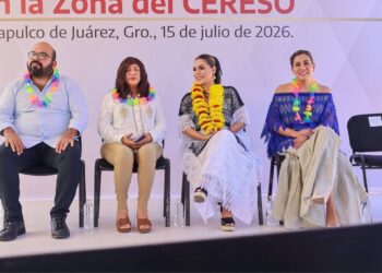Inaugura Evelyn Salgado Pineda el Sistema de Alcantarillado Sanitario de la Zona del Cereso de Acapulco