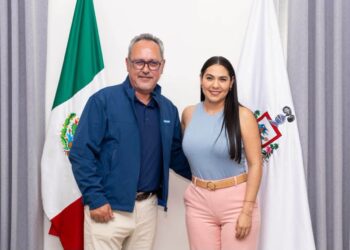 Indira Vizcaíno recibió a titular de Conapesca para revisar proyectos en beneficio del sector pesquero colimense