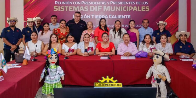 DIF Guerrero fortalece la coordinación con los municipios de Tierra Caliente para ampliar la atención a las familias