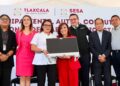 Fortalece gobierno de Tlaxcala laboratorio de salud con equipo de cómputo, insumos y vehículos