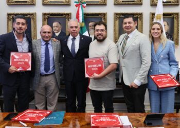 Reconoce Puebla a restaurantes distinguidos por la Guía Michelin