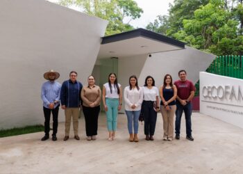 Indira Vizcaíno supervisó la construcción del Centro de Convivencia Familiar en el Parque Regional; se invierten casi 30 mdp