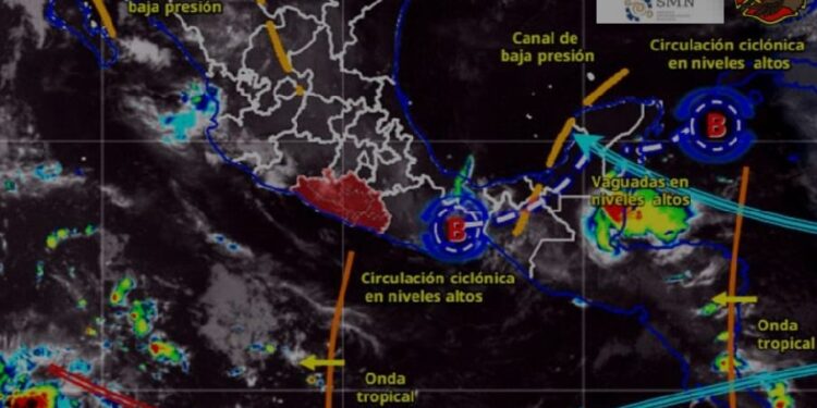 Para este viernes se pronostican lluvias moderadas en diversas regiones de Guerrero por la tarde noche: SGIRPCGRO