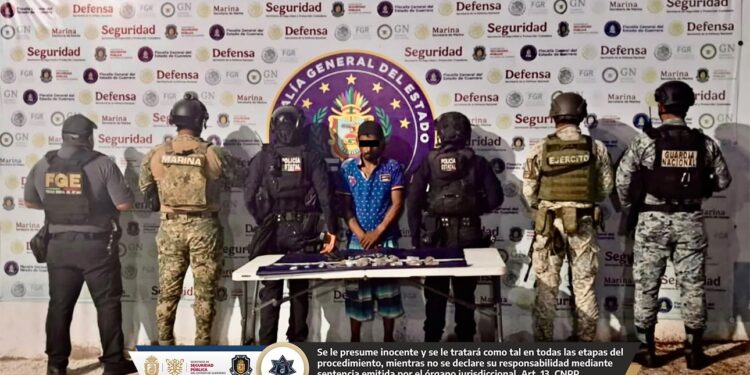 Estrategia de seguridad en Acapulco permite la detención de tres personas
