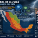 SMN pronostica lluvias muy fuertes en 12 estados y tormentas en gran parte del país