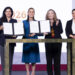 La Presidenta Claudia Sheinbaum firma y envía iniciativa de Ley General para prevenir, investigar, sancionar y reparar el daño por el delito de feminicidio