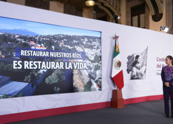 En el sexenio se invertirán 20 mil mdp para sanear los ríos Atoyac, Lerma-Santiago y Tula: presidenta Claudia Sheinbaum