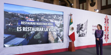 En el sexenio se invertirán 20 mil mdp para sanear los ríos Atoyac, Lerma-Santiago y Tula: presidenta Claudia Sheinbaum