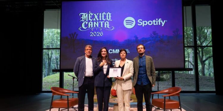 Spotify se suma a México Canta para abrir nuevas oportunidades a jóvenes artistas