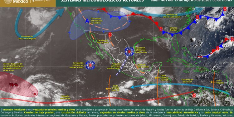 Miércoles lluvioso: SMN alerta por precipitaciones intensas en el sur del país