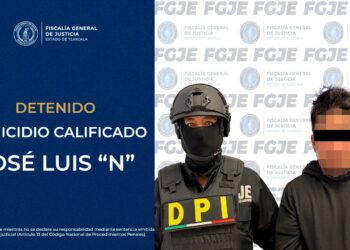 Aprehende FGJE en el Estado de México a hombre por homicidio calificado