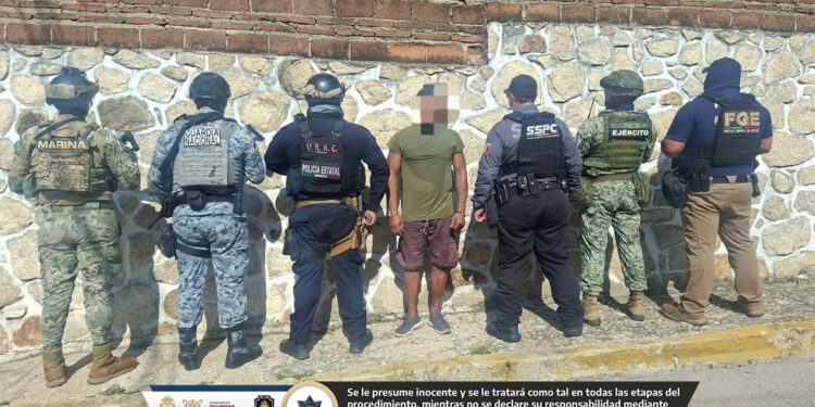 Operativo en Acapulco deja un detenido con arma de fuego