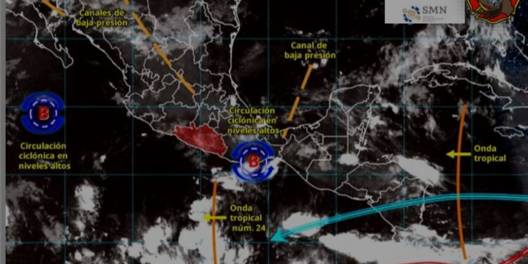 Se pronostica lluvia ligera a moderada y ocasionalmente fuerte en regiones de Guerrero: SGIRPCGRO