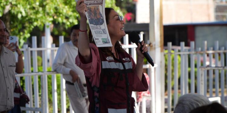 Desde Fresnillo, Vero Díaz destaca que Morena es Bienestar