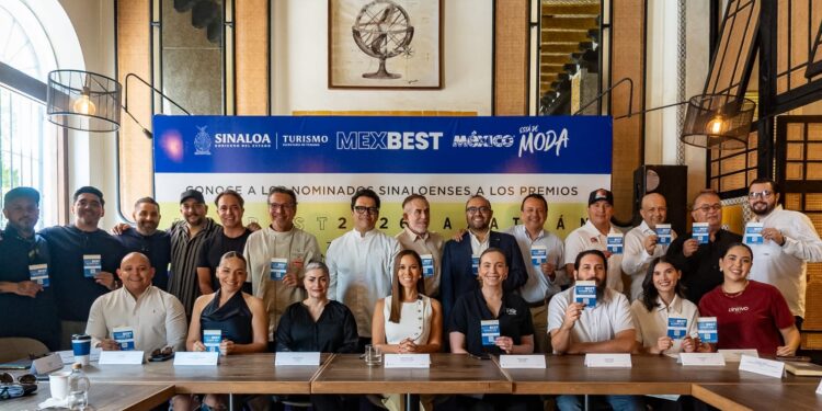 Empresarios sinaloenses celebran 27 nominaciones en los prestigiosos Premios MexBest 2026