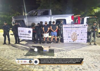 Operativos de seguridad en Atoyac y Tlacoachistlahuaca dejan tres personas detenidas y diversos aseguramientos