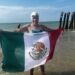 Pouleth Carbajal hace historia para Colima y México, al cruzar a nado y sola el Canal de la Mancha