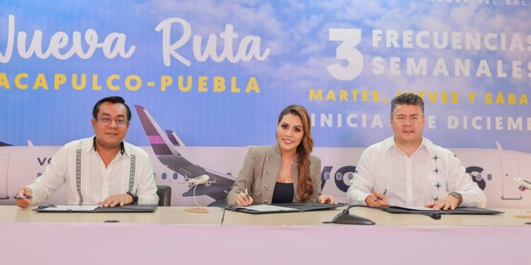 Evelyn Salgado: Acapulco fortalece su conectividad turística con nuevas rutas aéreas hacia Puebla y Guadalajara