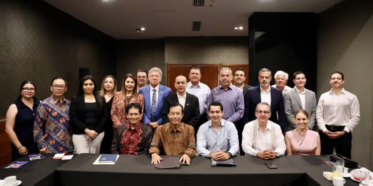 El Gobernador Durazo atrae oportunidad de inversión para Sonora con visita de Embajada de Indonesia