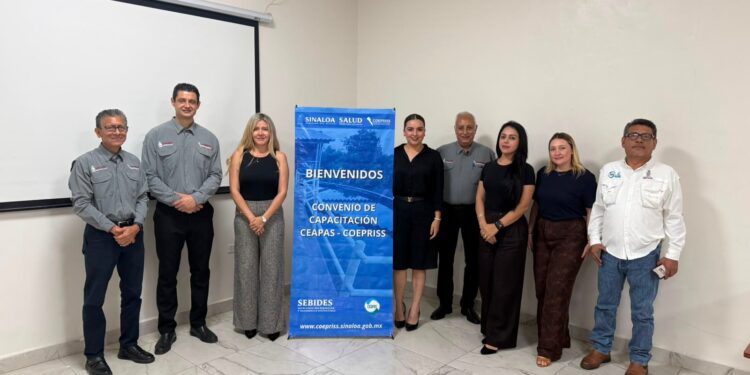 SEBIDES fortalece la prevención sanitaria y la calidad del agua en Sinaloa