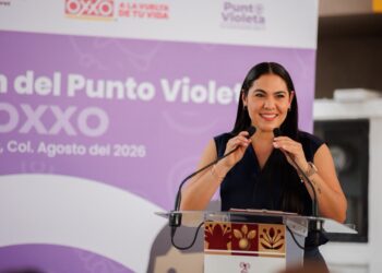Puntos Violetas son una acción concreta para garantizar que ninguna mujer se sienta sola; ya son 185 en Colima: Indira Vizcaíno