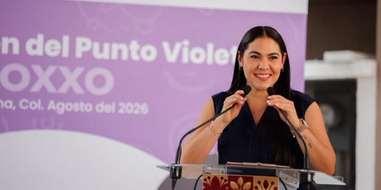 Puntos Violetas son una acción concreta para garantizar que ninguna mujer se sienta sola; ya son 185 en Colima: Indira Vizcaíno