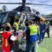 Gobierno de Puebla garantiza atención especializada con traslado aéreo desde Acatlán