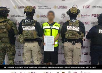 Mesa de Coordinación informa detención de presunto generador de violencia del Cartel Los Mezcales de Colima