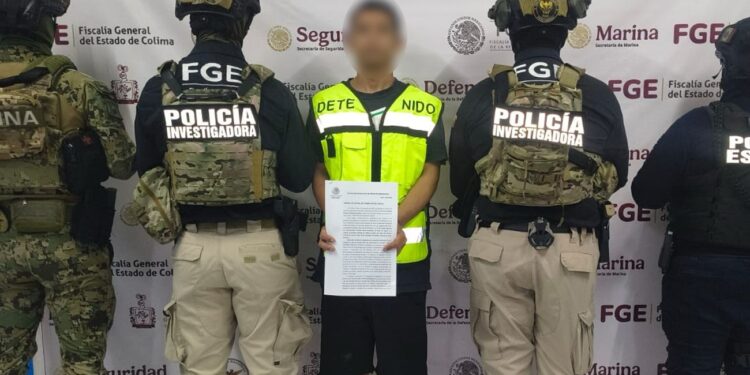 Mesa de Coordinación informa detención de presunto generador de violencia del Cartel Los Mezcales de Colima