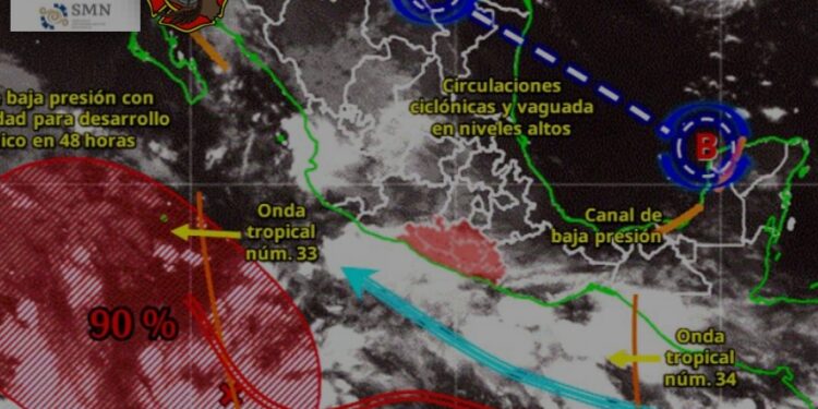 Se pronostican lluvias y tormentas en algunas regiones del estado para este lunes: SGIRPCGRO