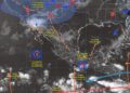 Monzón mexicano mantiene el temporal; ocho estados esperan lluvias muy fuertes