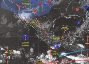 Monzón mexicano mantiene el temporal; ocho estados esperan lluvias muy fuertes