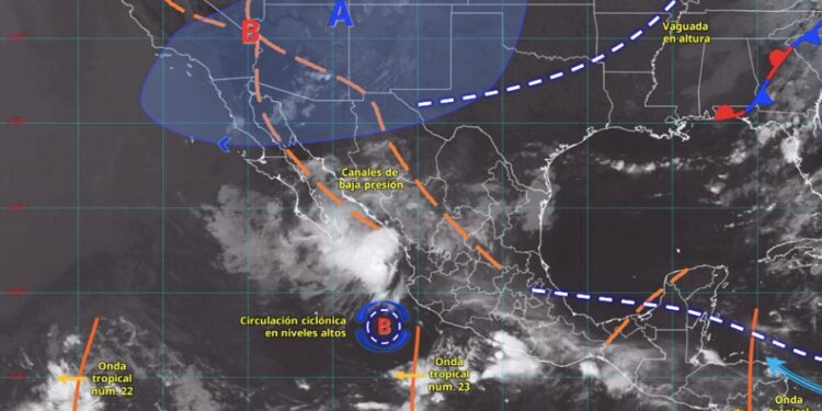 Lluvias fuertes e intensas afectarán gran parte de México este 3 de agosto: SMN