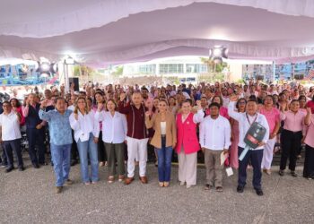 Evelyn Salgado dio el banderazo de la campaña de mastografías en comunidades amuzgas para la detección a tiempo del Cáncer