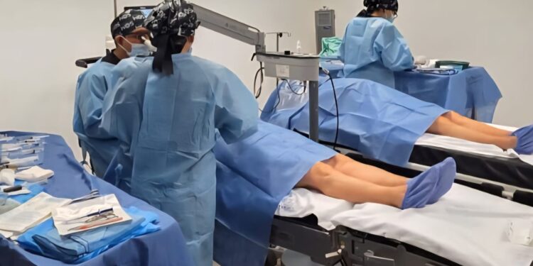 Beneficia Hospital General del ISSSTE en Querétaro a 109 derechohabientes en jornada de cirugía de catarata
