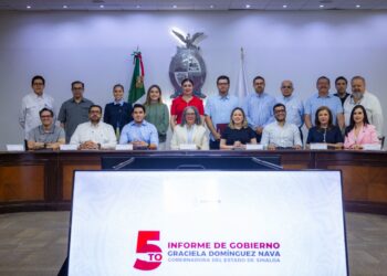 Gobernadora Graciela Domínguez se reúne con el gabinete para analizar avances rumbo al Quinto Informe