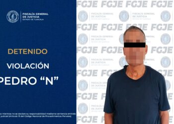 Aprehende FGJE a hombre por violación