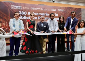 Biblioteca Palafoxiana celebra 380 años de ser memoria viva de Puebla