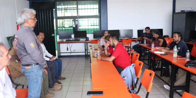 Supervisa titular de la SGIRPCGRO condiciones del Plantel 32 del Colegio de Bachilleres en Acapulco
