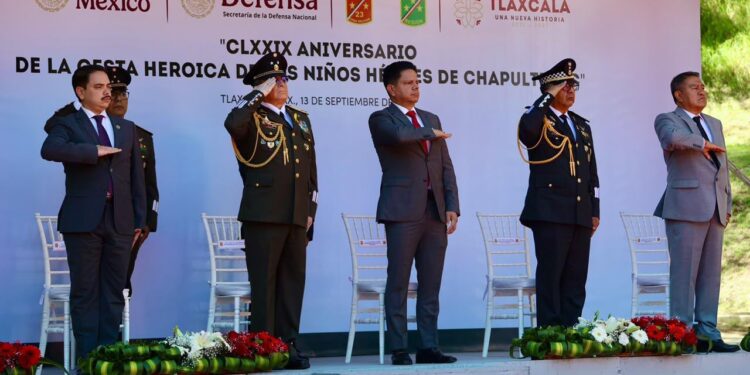 SEGOB encabeza ceremonia por el CLXXIC aniversario de la gesta heroica de los Niños Héroes de Chapultepec