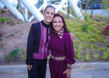 “Puede confiar en Tlaxcala”: Lorena Cuéllar destaca gobernabilidad y unidad durante informe de Sheinbaum