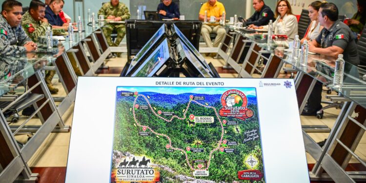 Autoridades y Grupo Interinstitucional coordinan operativo de seguridad para Cabalgata Surutato 2026, en su 20 edición