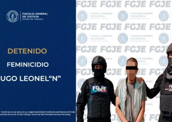Policía de investigación aprehende a hombre por el delito de feminicidio: FGJE