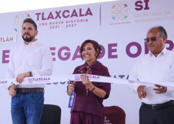 Destaca Lorena Cuéllar inversión estatal de casi 50 mdp en obras para Tocatlán