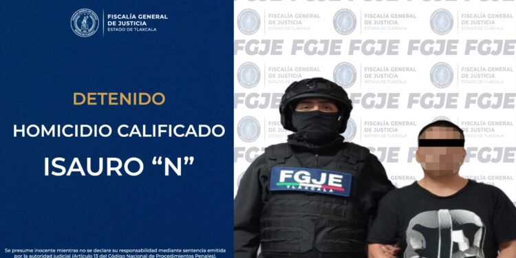 Detiene policía de investigación a hombre por homicidio calificado: FGJE
