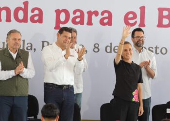 Claudia Sheinbaum cumple al mil por ciento con Puebla: Armenta Mier