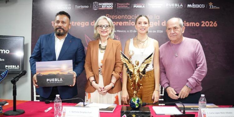 Puebla será sede de la 11.ª edición de los Galardones Ángel del Turismo 2026