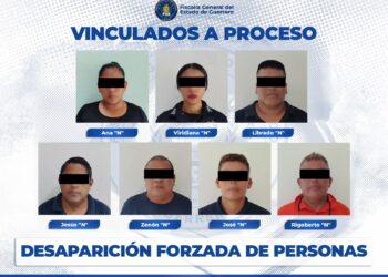 Obtiene FGE Guerrero vinculación a proceso contra siete policías municipales de Coyuca de Benítez por desaparición forzada